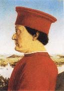 Portrait of Federigo da Montefeltro Piero della Francesca